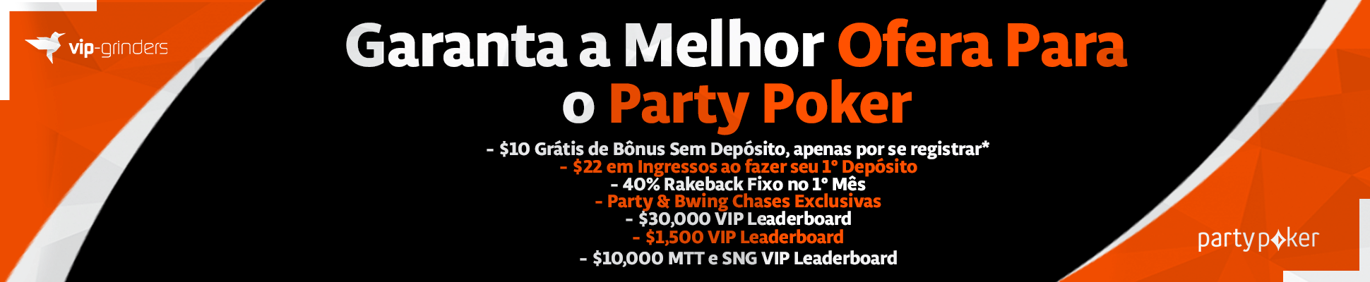 Melhor Oferta party poker