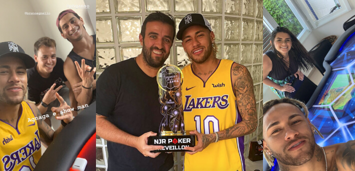 André Akkari participa de Torneio dos Amigos em Casa de Neymar Jr.