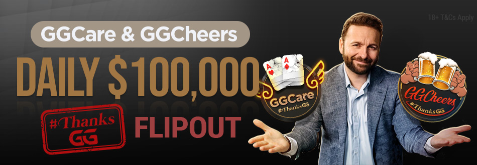 $100,000 daily flip out ggpoker