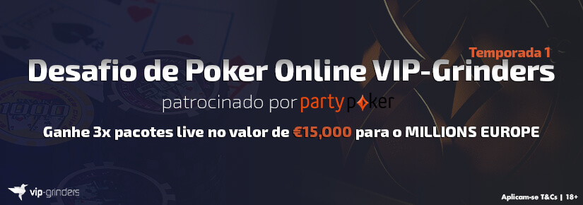 Desafio Poker Online VIP-Grinders