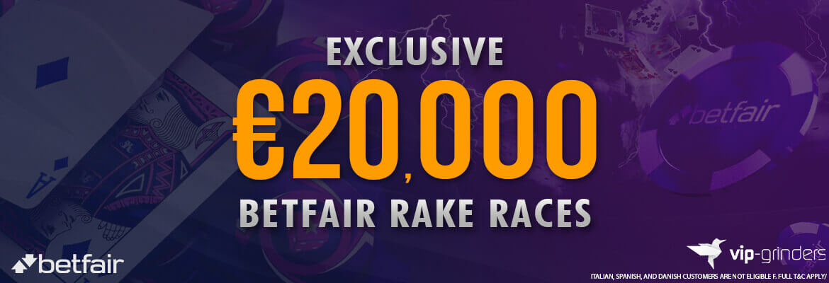 Exclusive €20,000 Betfair Races Março 2024