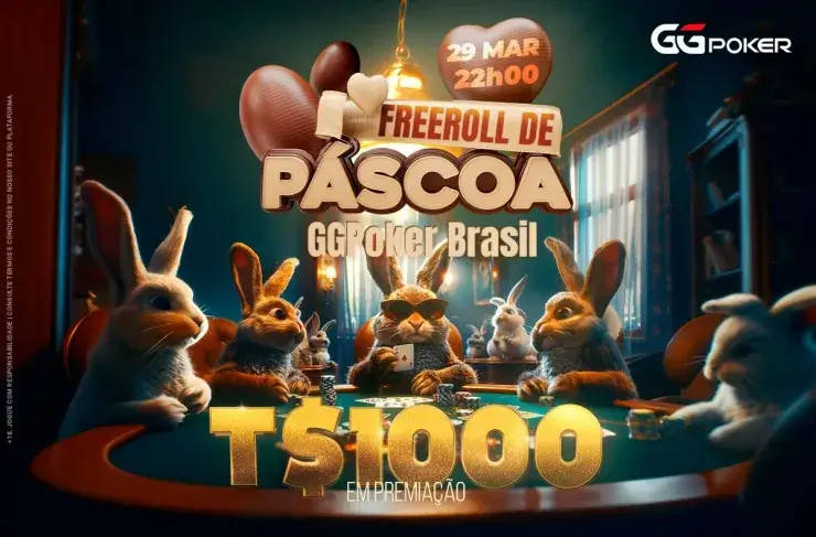 ggpoker brasil freeroll pascoa