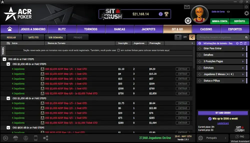 sit and gos do americas cardroom